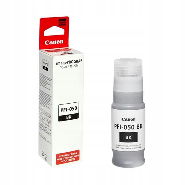 Originální inkoust v lahvičce Black Canon PFI-050BK, PFI050BK (5698C001)