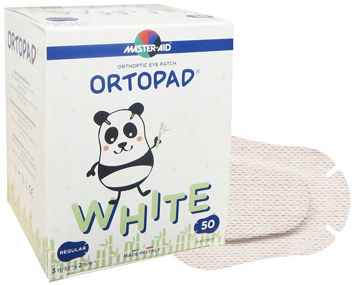 

Ortopad White Białe Plastry na oko Regular 50 szt.