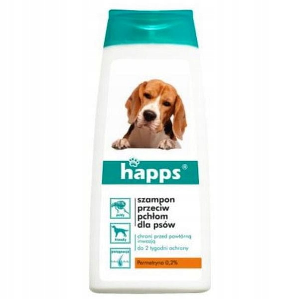 

Happs Szampon dla psów przeciw pchłom 150ml