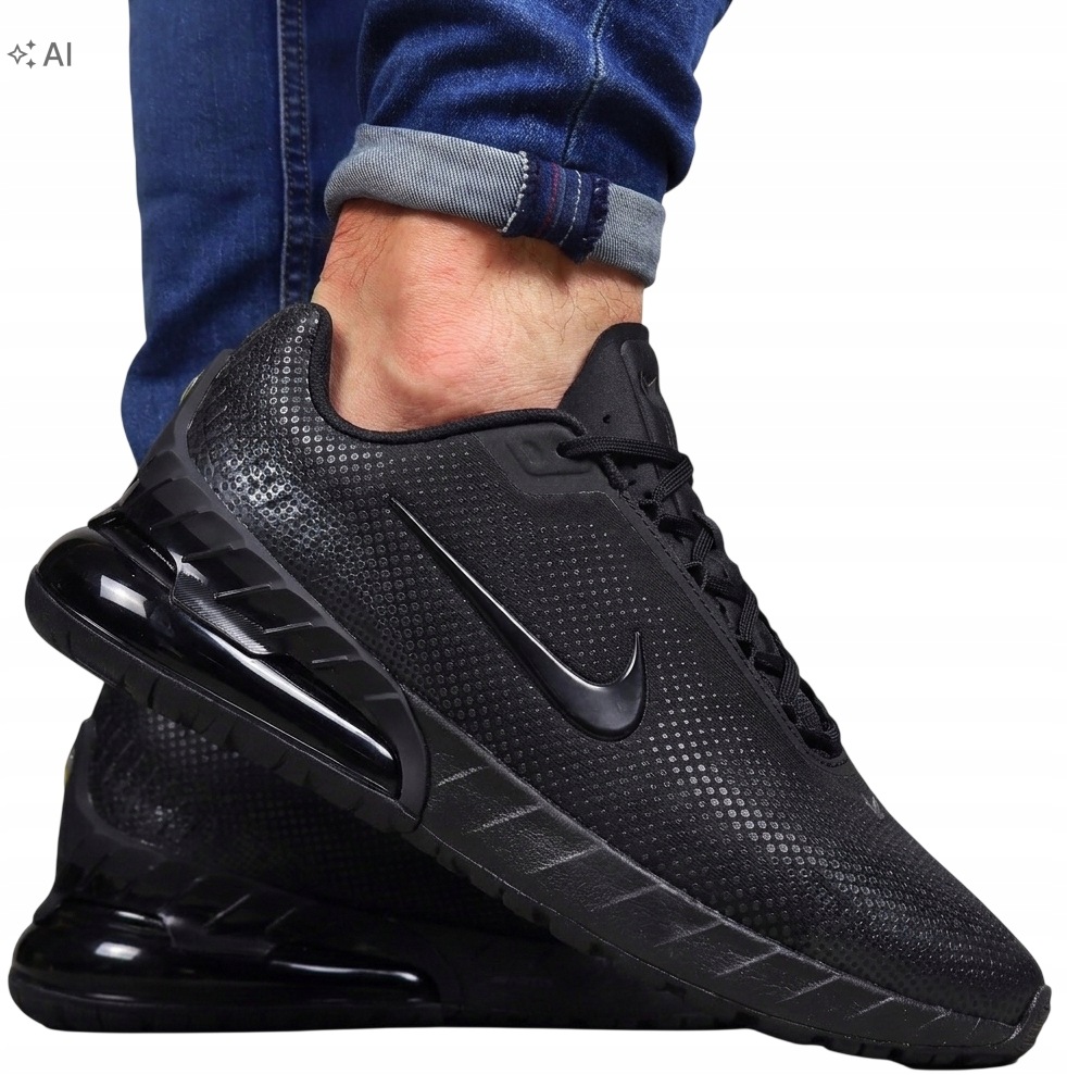 Nike Air Max Phoenix Sportovní pánské boty s odpružením, černé, pohodlné