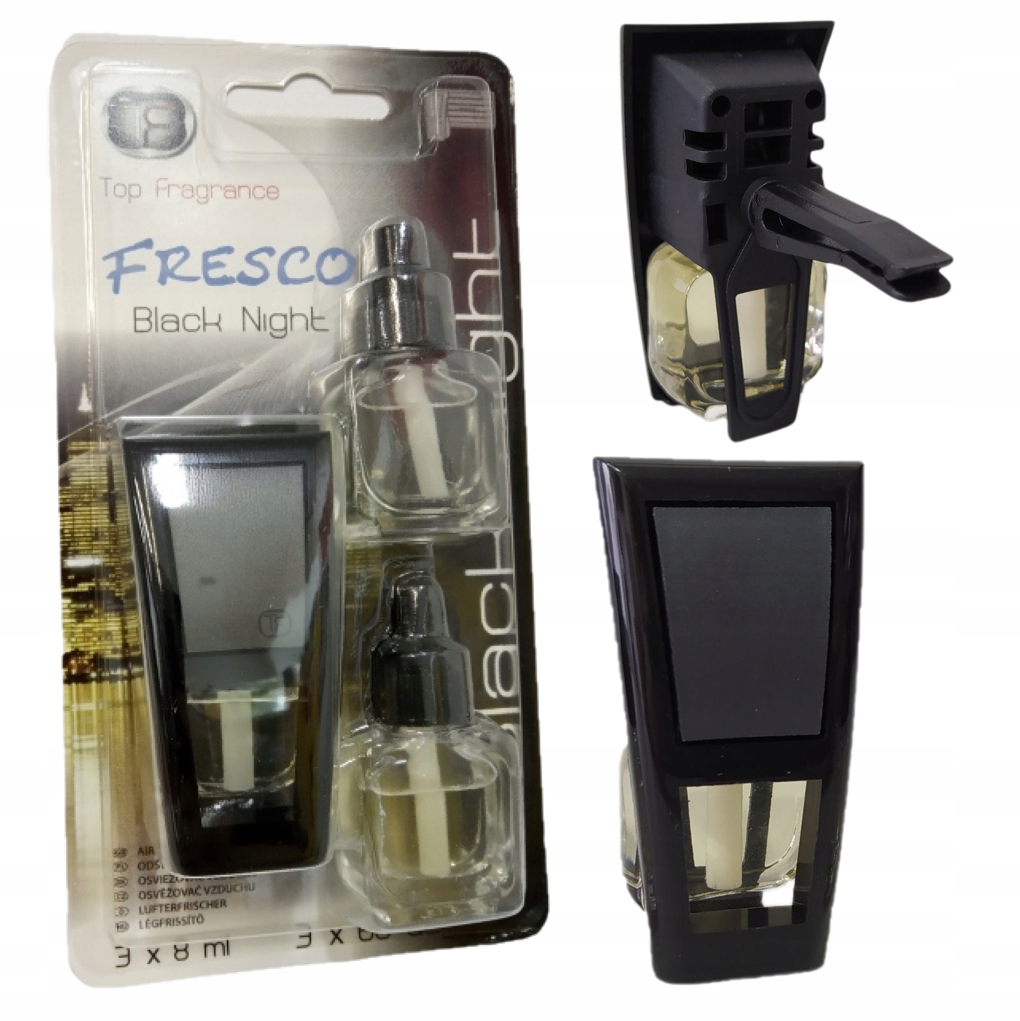 

Zapach Sam.top Fragrance Fresco 3 X 8ML Black
