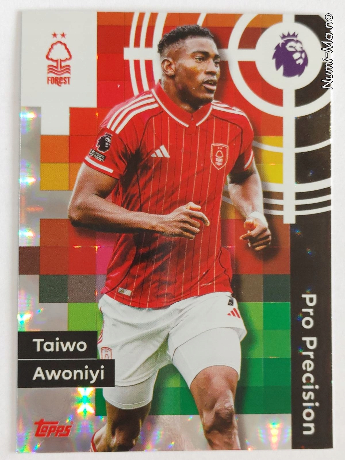 Topps Premier League 2025-2026 NR.415 Pro Precision Awiniyi 3745