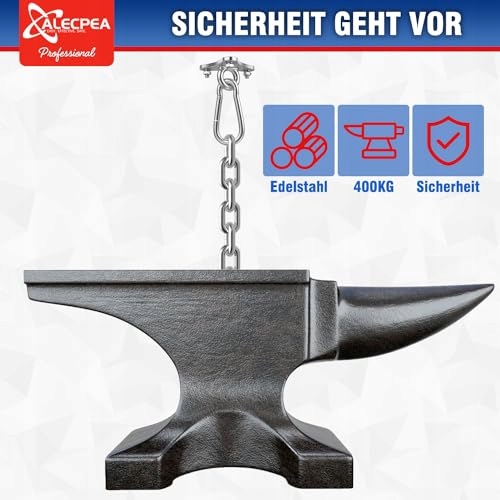 ALECPEA Hak Sufitowy Ze Stali Nierdzewnej 400kg Do Hamaków i Hantli — miniatura 2