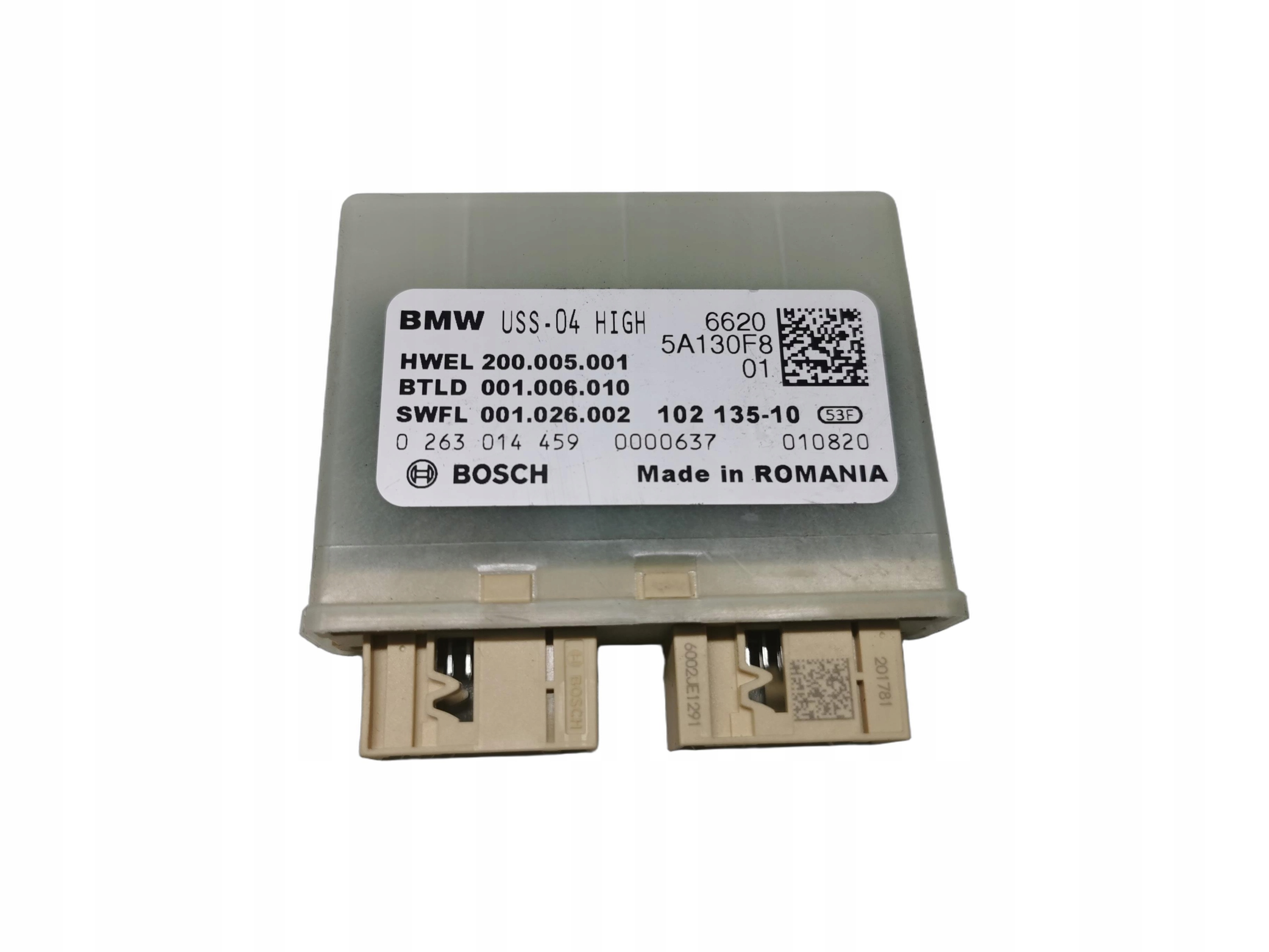 module control unit PDC BMW 1 F40 M135I 5A130F8 0263014459