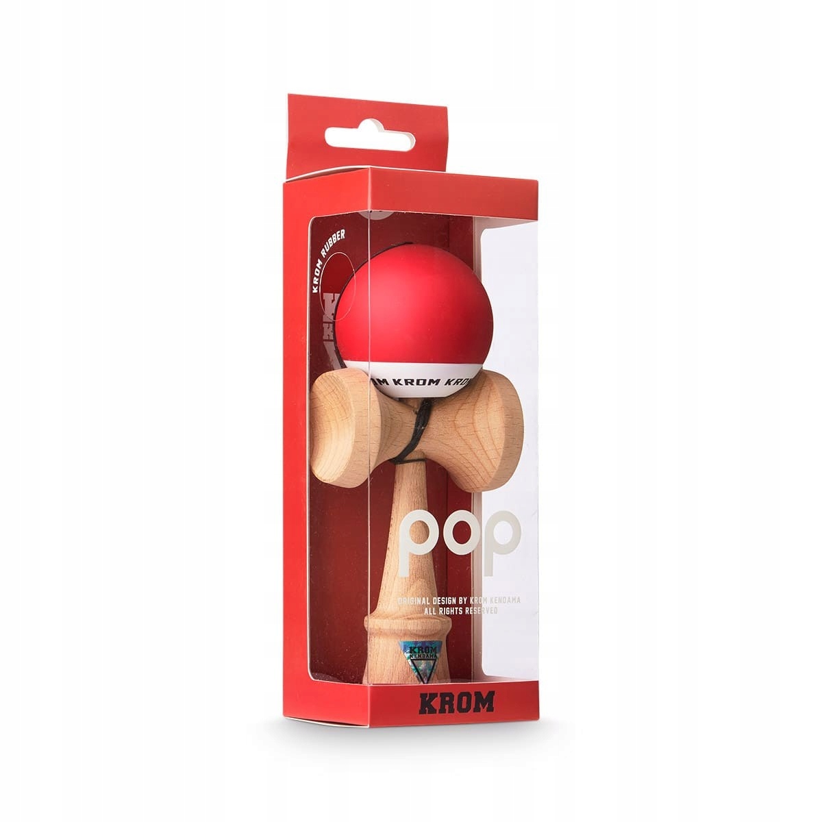 Kendama KROM POP RED Wiek dziecka 3 lata +