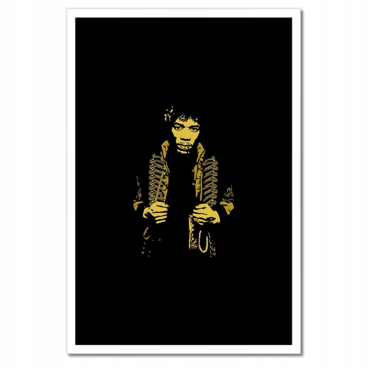 Plakáty v rámu 40x60 Jimi Hendrix Hudebník