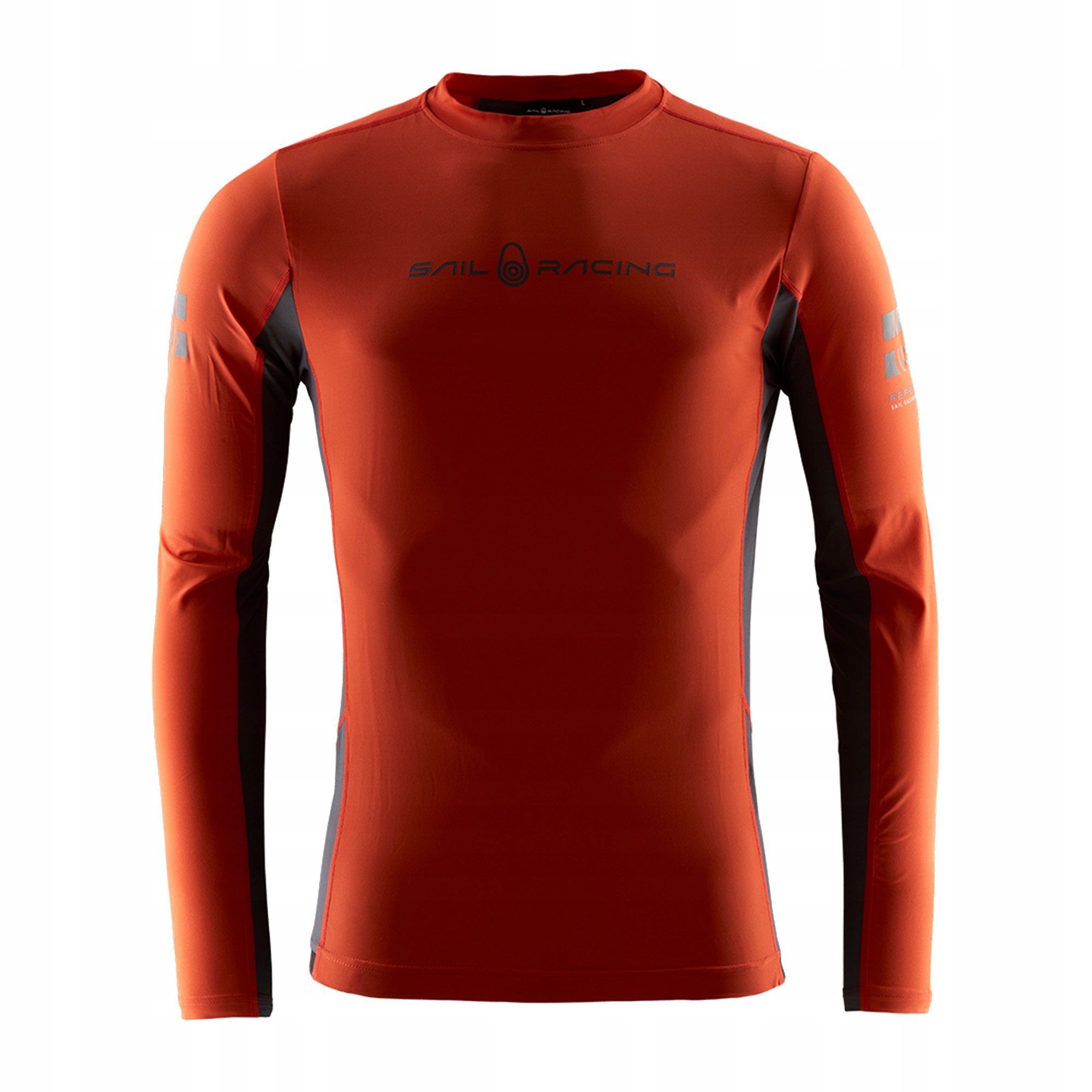 Longsleeve żeglarski męski Sail Racing Reference LS Rashguard fiery red XL