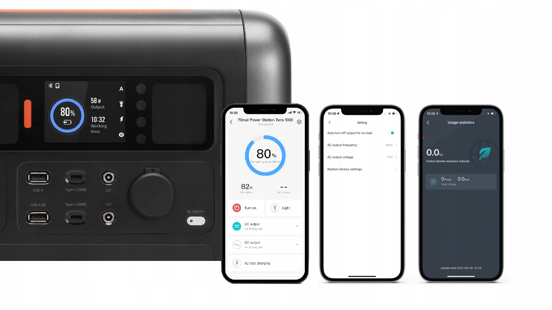 70mai Power Station Tera 1000 Stacja zasilania EAN (GTIN) 6971669782382