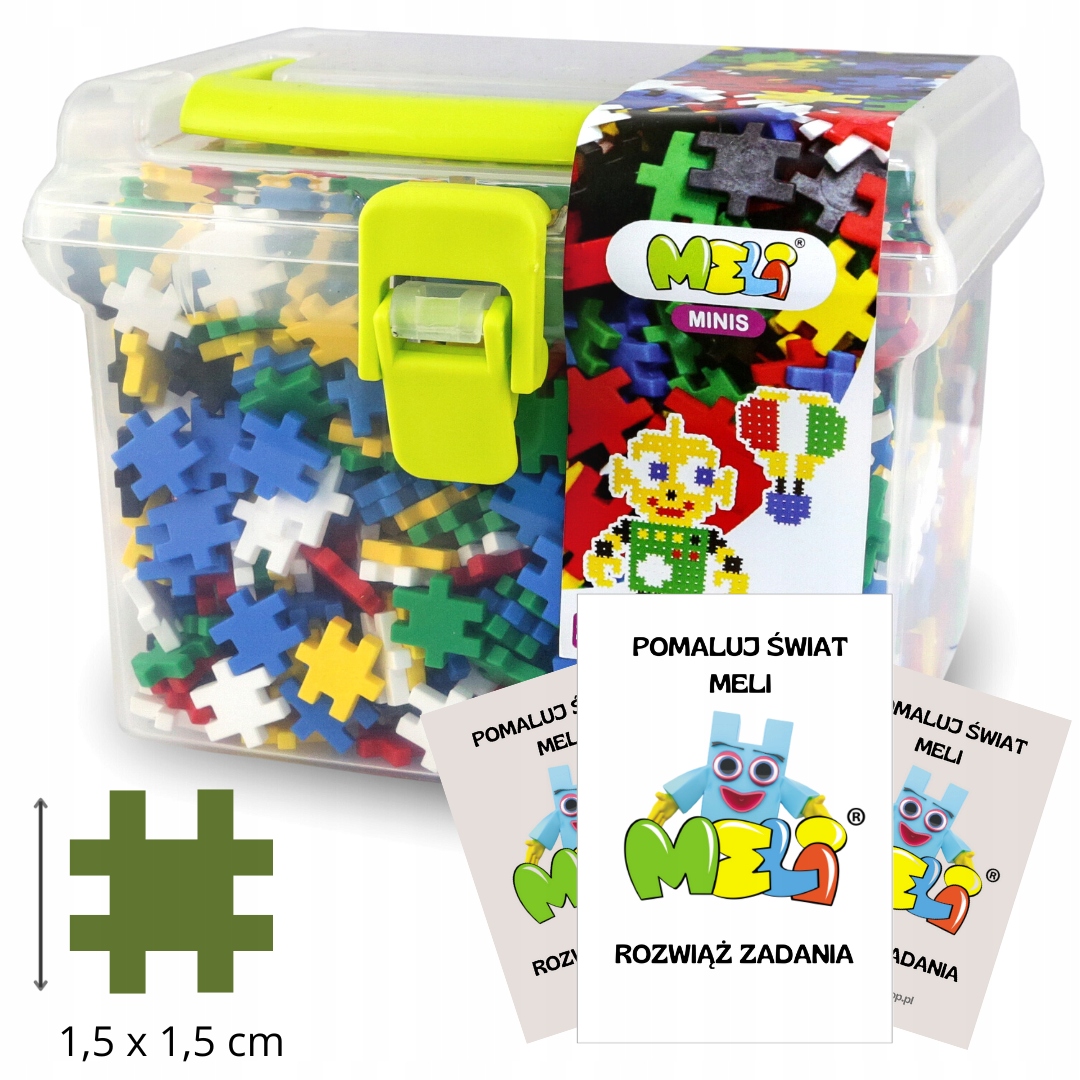 

Klocki Meli Minis Travel Box 1100 elementów