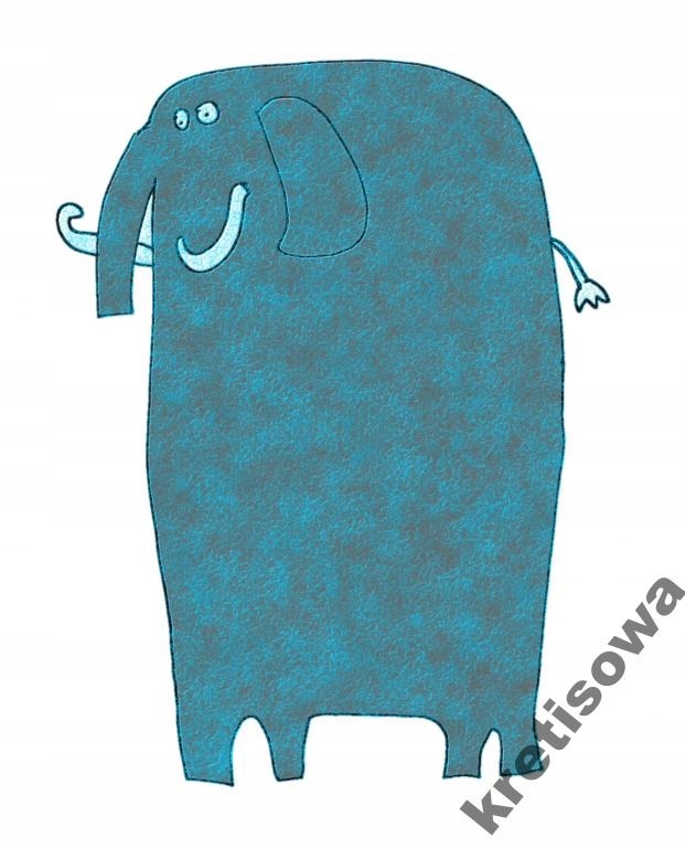 

Męska Koszulka Słoń Elephant Trąba Wzory s8b