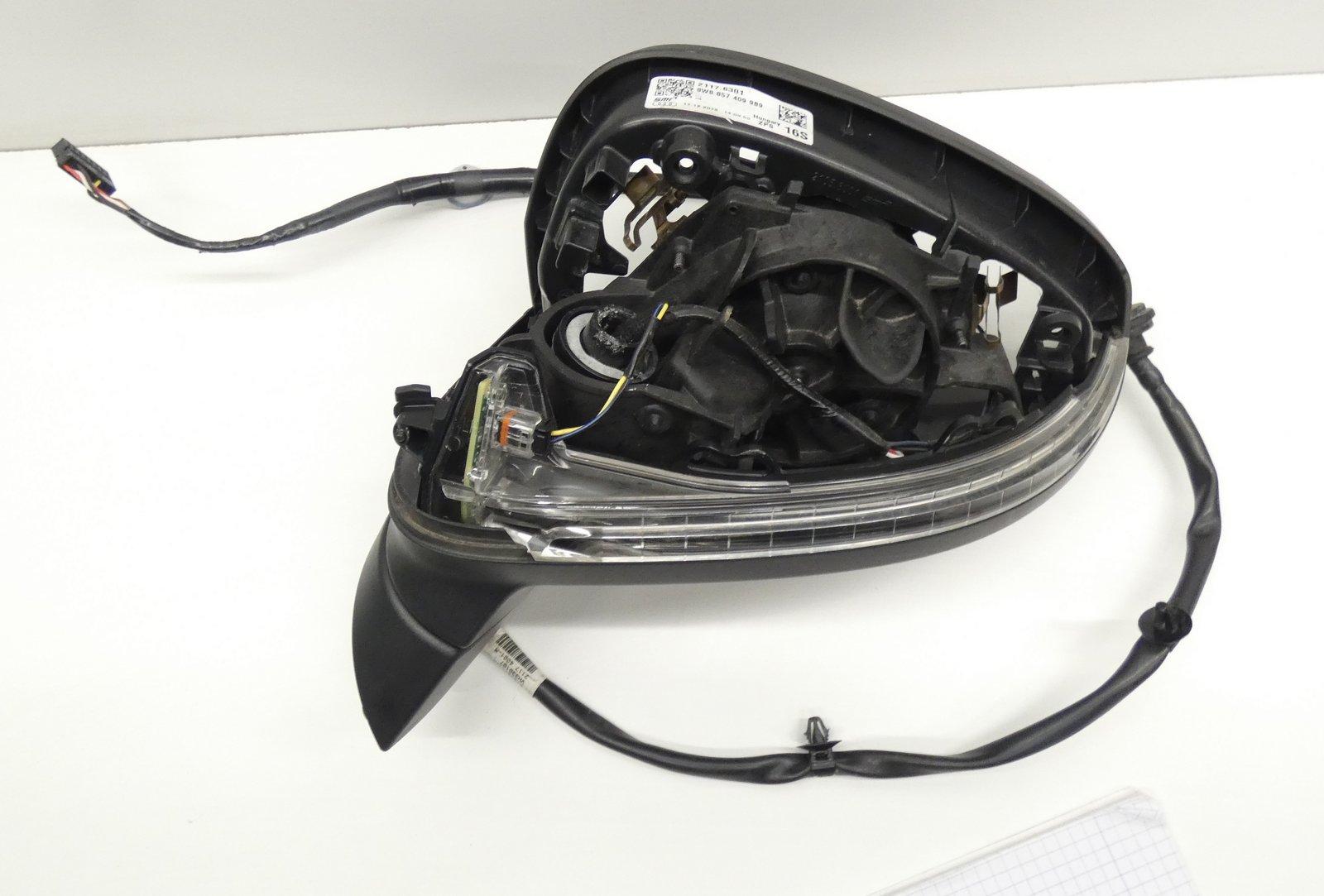 AUDI A5 8W88574099B9 5 vertical 2016- mirror left exterior