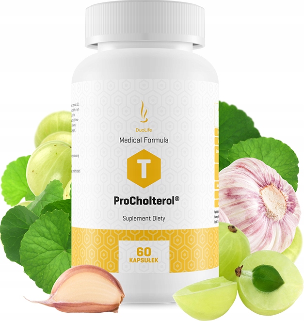 Kapsułki DuoLife Medical Formula ProCholterol czosnek 60 szt.