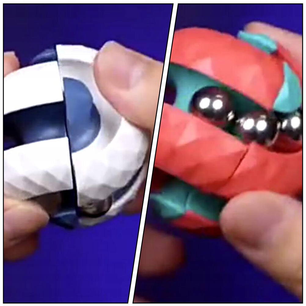 GYRO BALL PUZZLE CUBE ZABAWKI ORBIT PALEC Marka bez marki