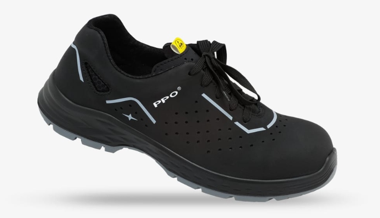 Półbuty Bezpieczne Z Podnoskiem Metal Free Model Sx 43 S1P Src Esd Ppo r.43