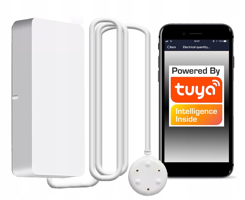 

Czujnik sensor wody zalania WiFi Tuya SmartLife