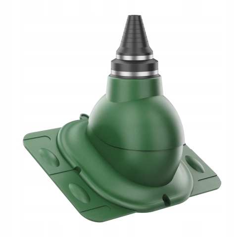 Anténní přechod, těsný průchod Univerzální Zelený 6020