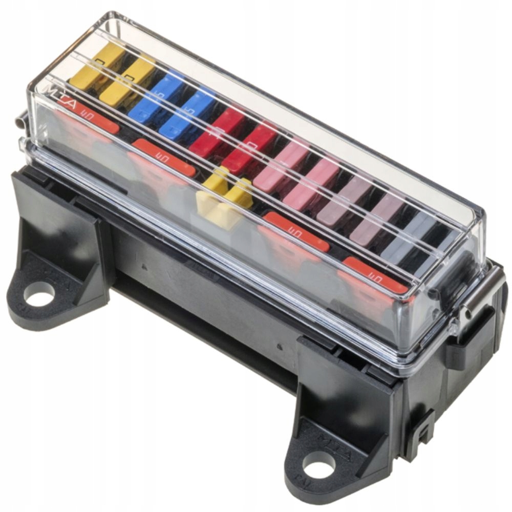 16násobná plochá pojistková skříňka Mta