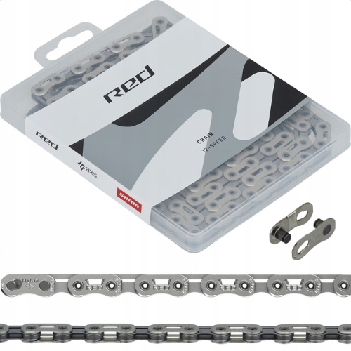 Łańcuch 12 rzędowy Sram Red Axs E1 126 ogniw spinka Road nowa generacja