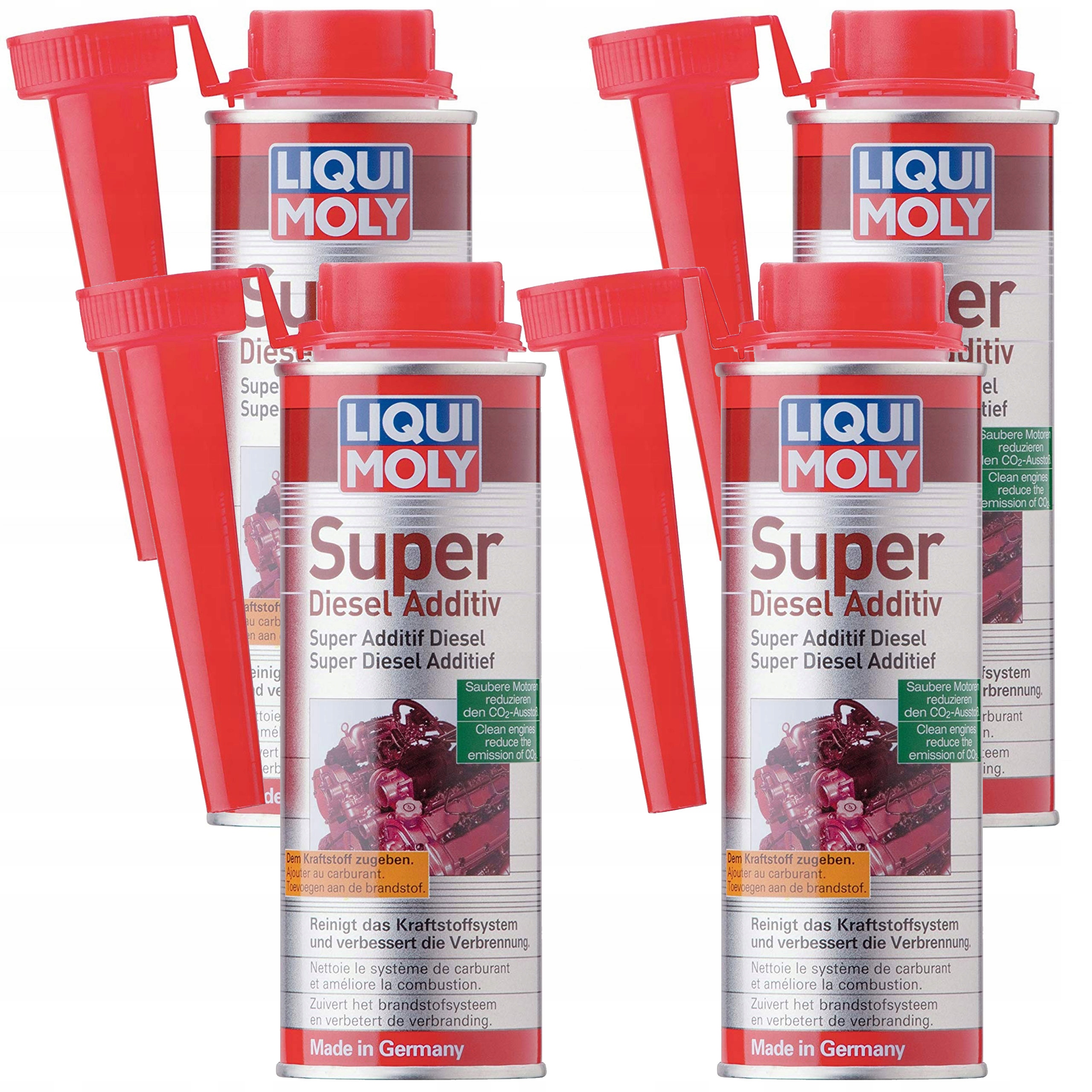 Liqui MOLY 8343 очистка дизельных форсунок x4