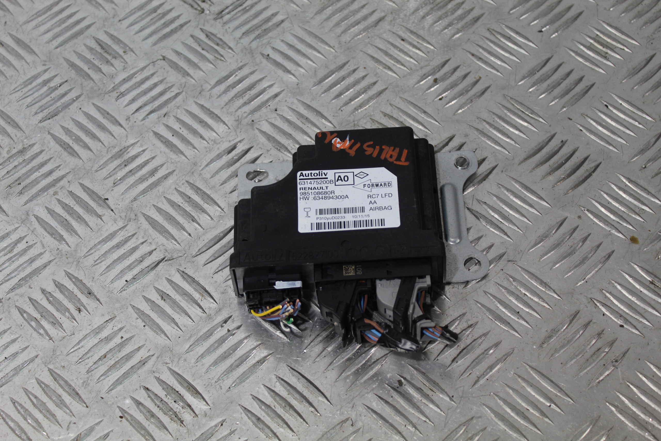 MODULO AIRBAG AIRBAG TALISMAN 985108680R
