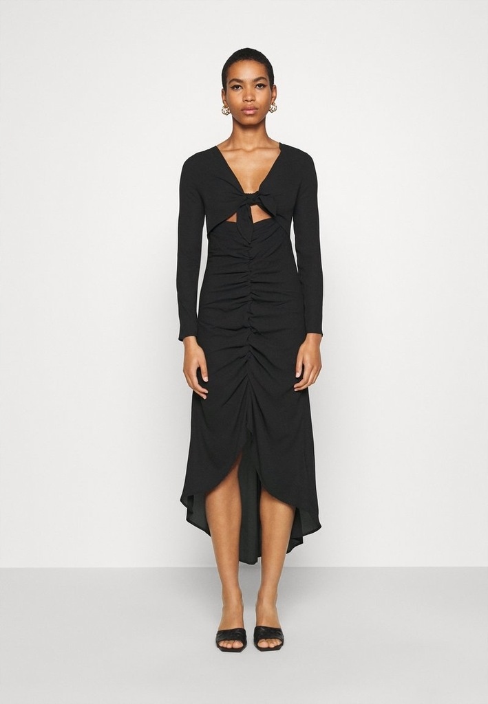 Šaty se zavazovací horní částí Who What Wear 40