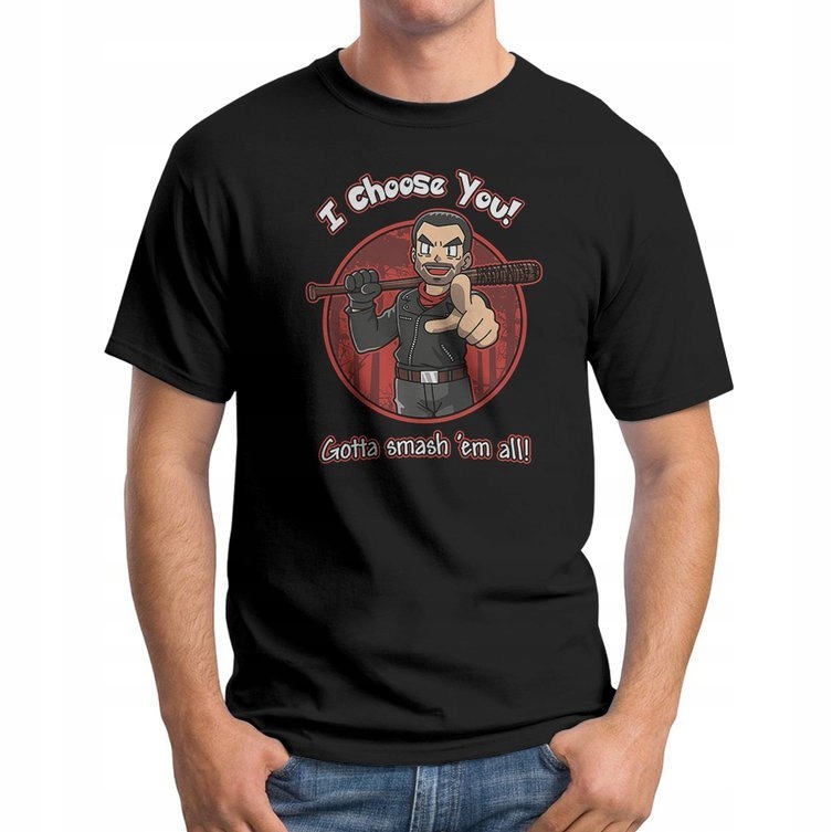 

Koszulka T-Shirt Poke Negan I Choose You 2XL