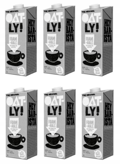 6x 1l Oatly napój owsiany Barista Zgrzewka