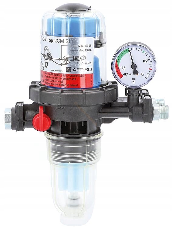 Olejový filter Afriso FIoCo-Top-2CM Automatický odvzdušňovač