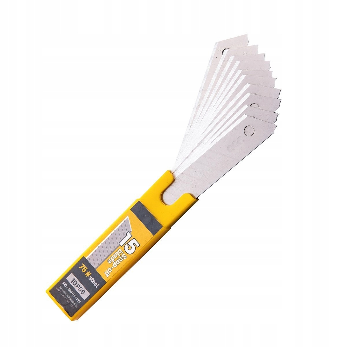 

Ostrza Zapasowe Łamane Deli Tools 9mm 10 Sztuk