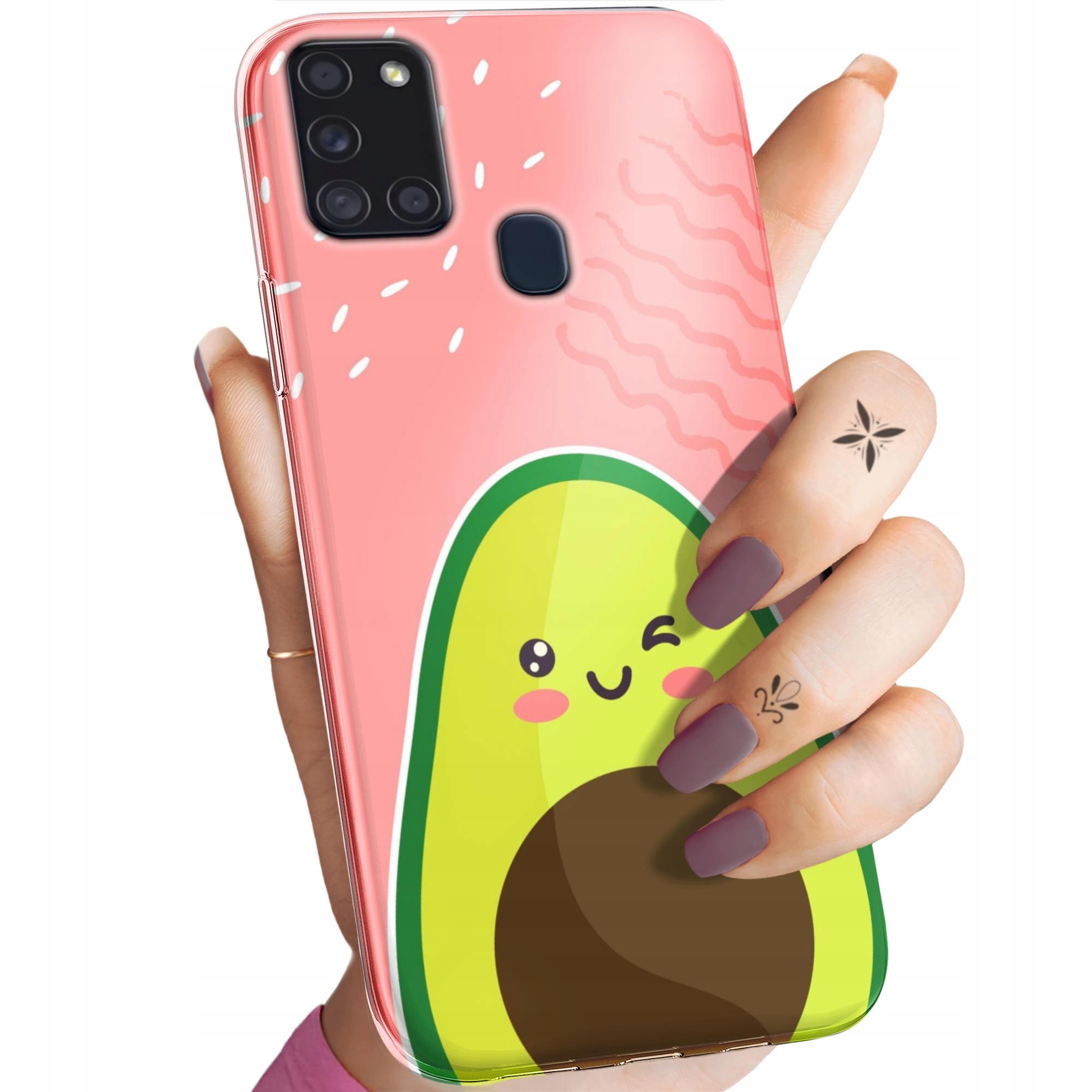 Etui Do Samsung Galaxy A21S Awokado Avocado Owoc Obudowa Pokrowiec