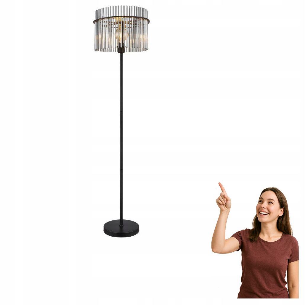 Podlahová lampa Gorley 15698S Globo