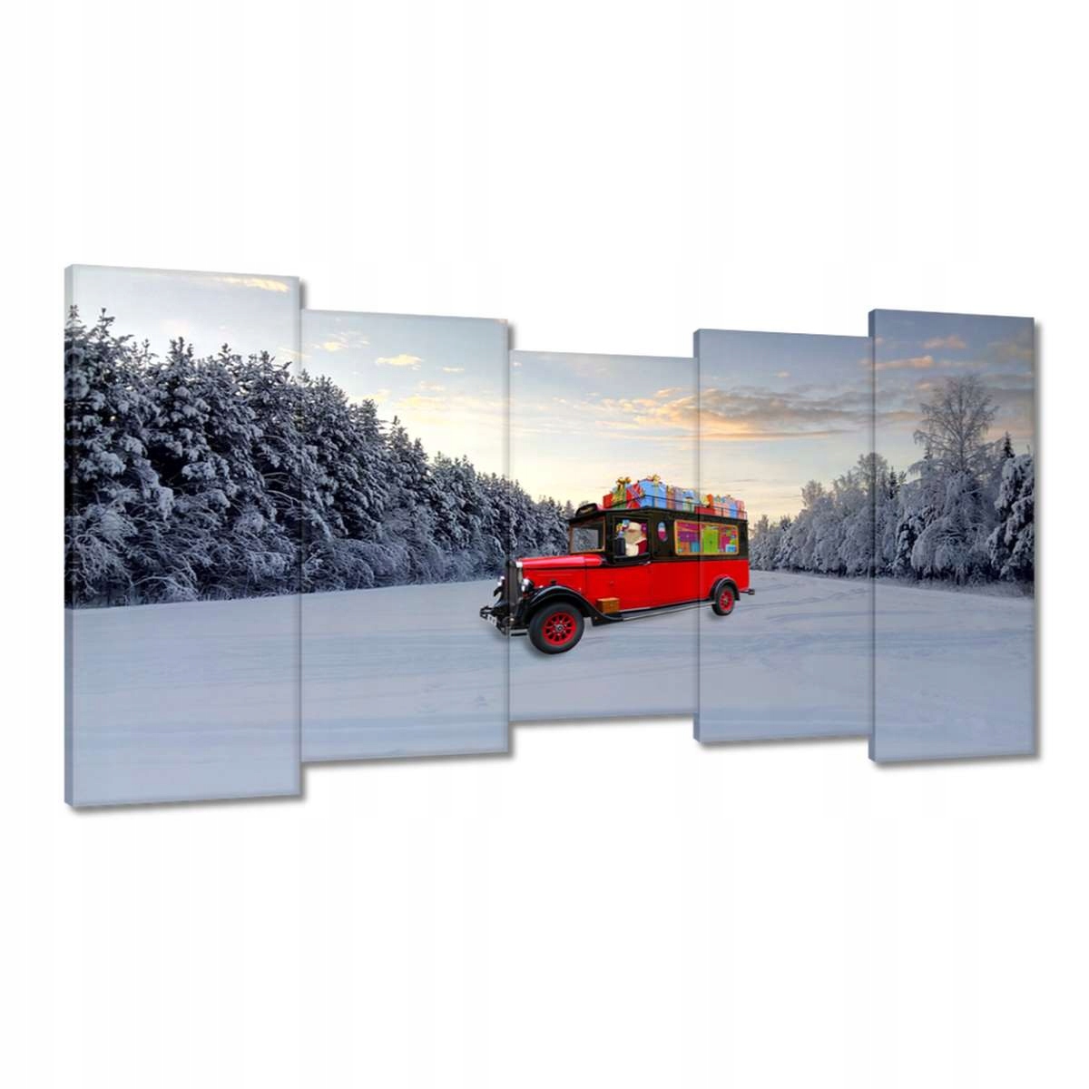 Obrazy 150x80 Santa Claus Laponsko