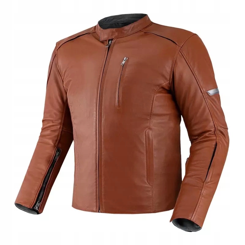 Shima klasická kožená motocyklová bunda Hunter+ 2.0 Light Brown Darčeky