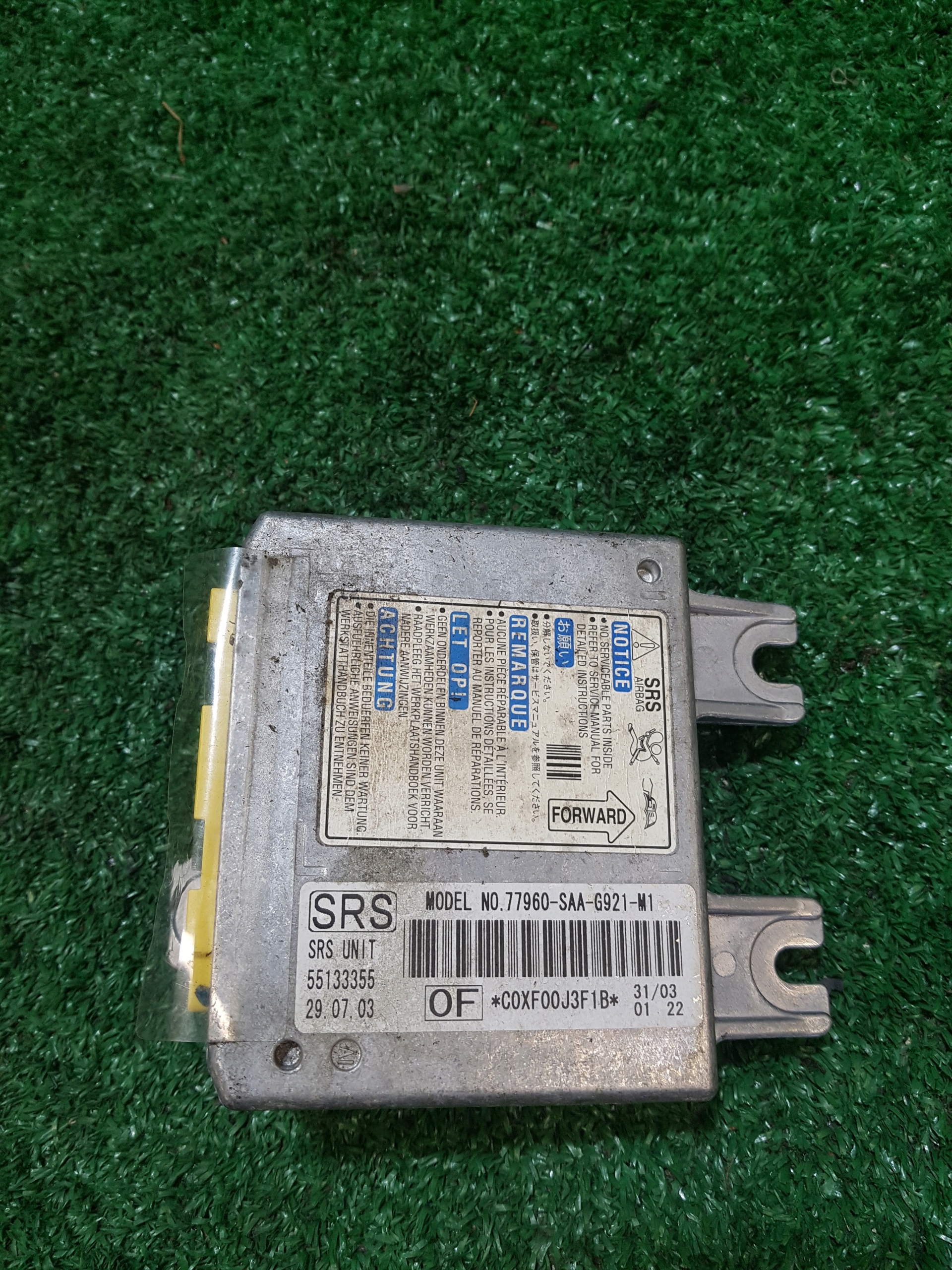 module airbag HONDA JAZZ 2 55133355 77960-SAA-G921-M1