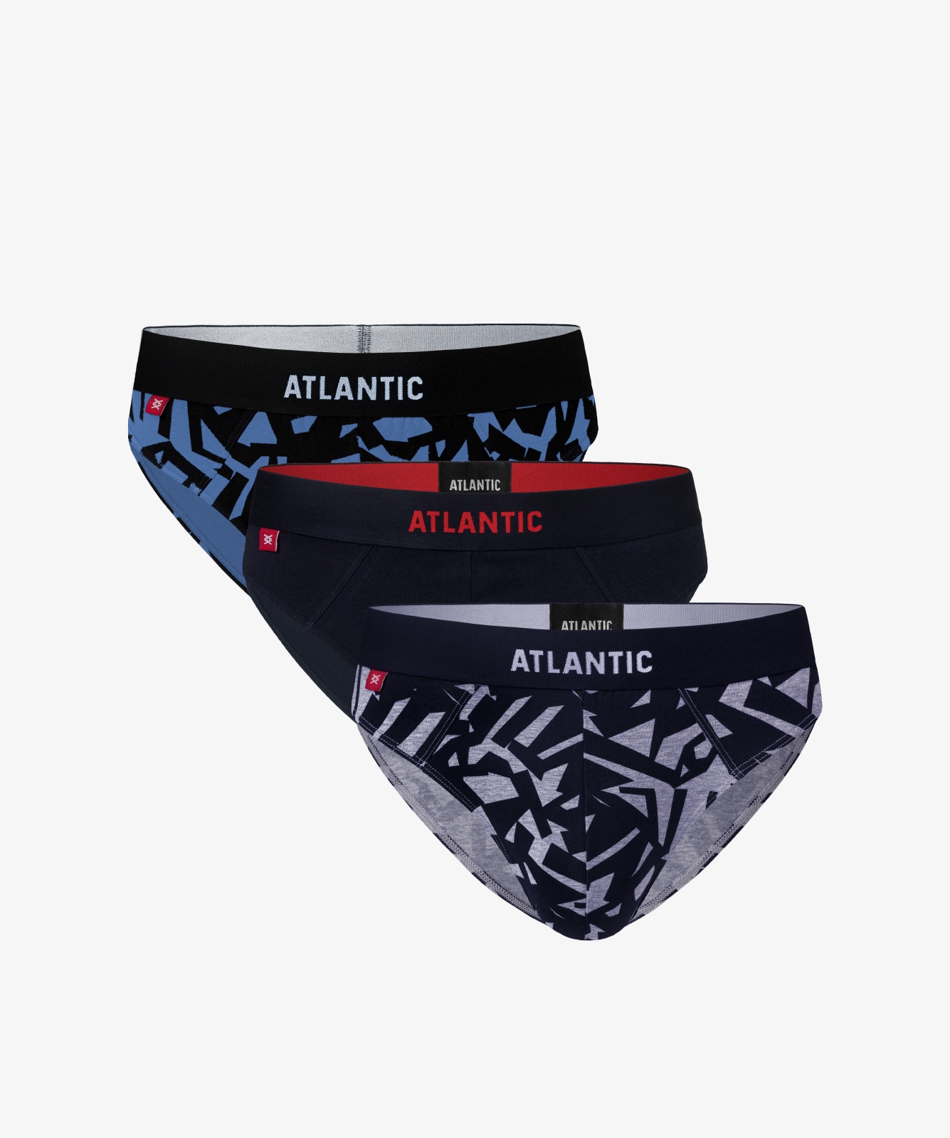 

3-PACK Slipy męskie bawełna Atlantic 3MP-104 roz L