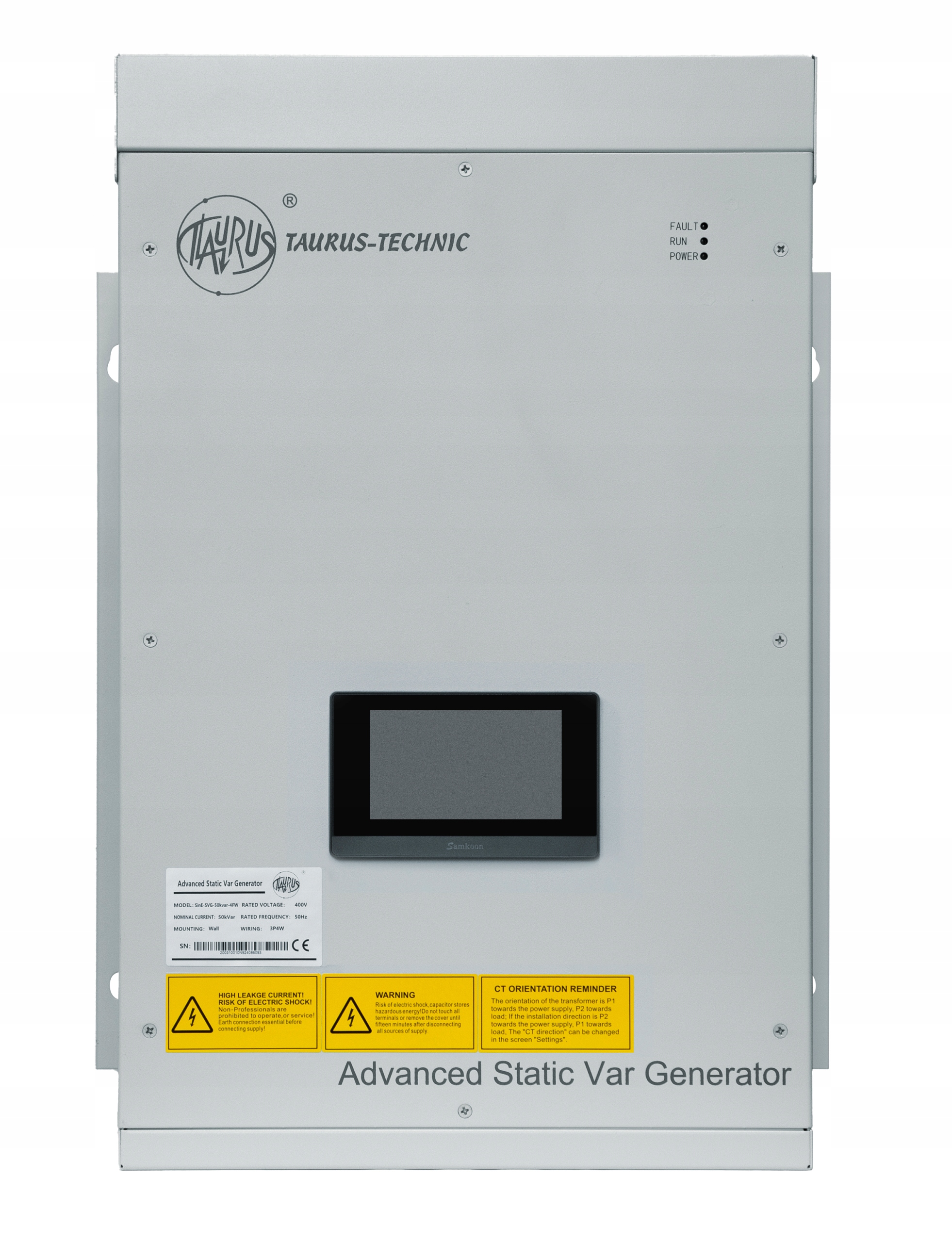 Aktywny Kompensator mocy biernej ASVG75 kompensacja 75kVar Taurus-Technic