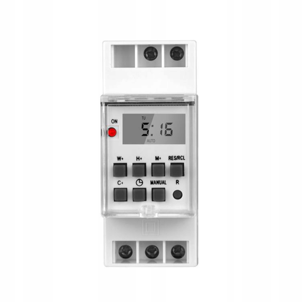 Programator elektroniczny czasowy timer na szynę Kod producenta LX U05