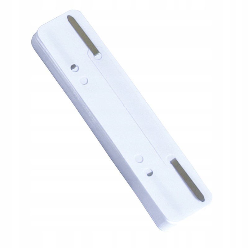 WĄSY SKOROSZYTOWE DONAU Z BLASZKĄ,25SZT.BIAŁE