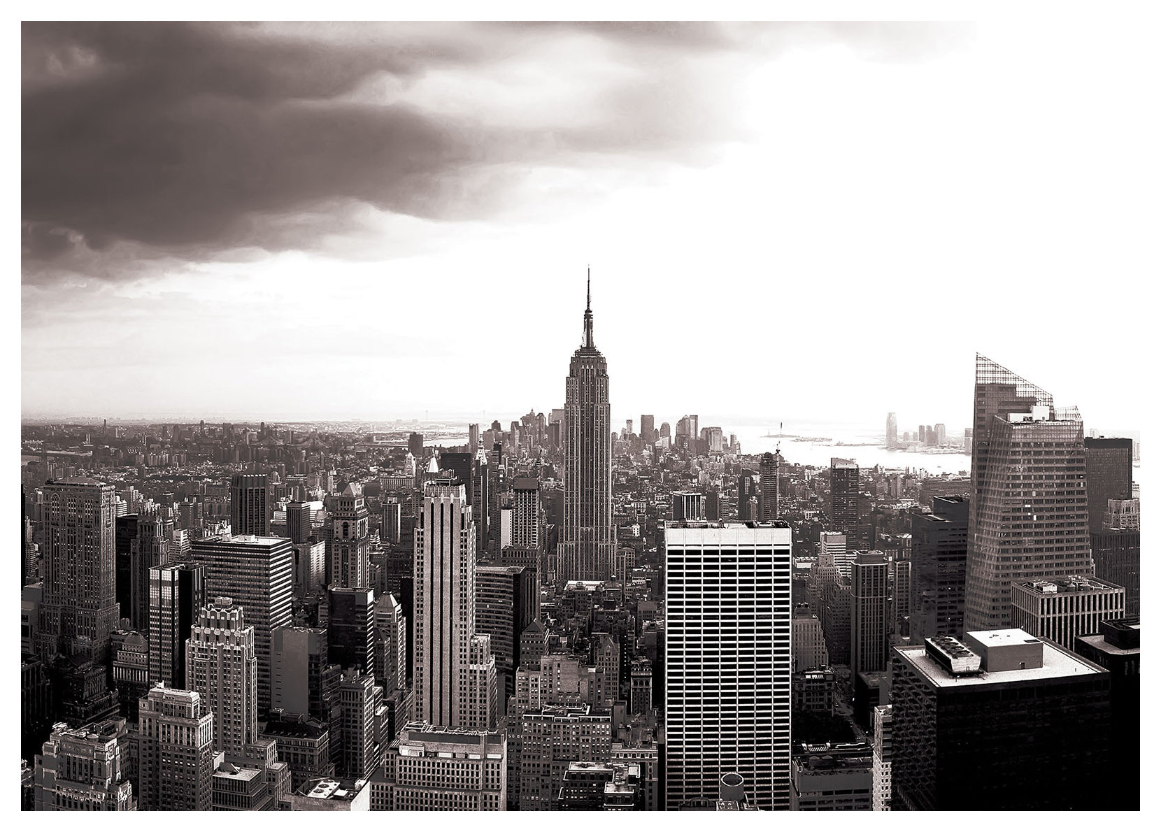 Tapeta New York Panorama mrakodrapov v modernom štýle 350x250 lepidlo