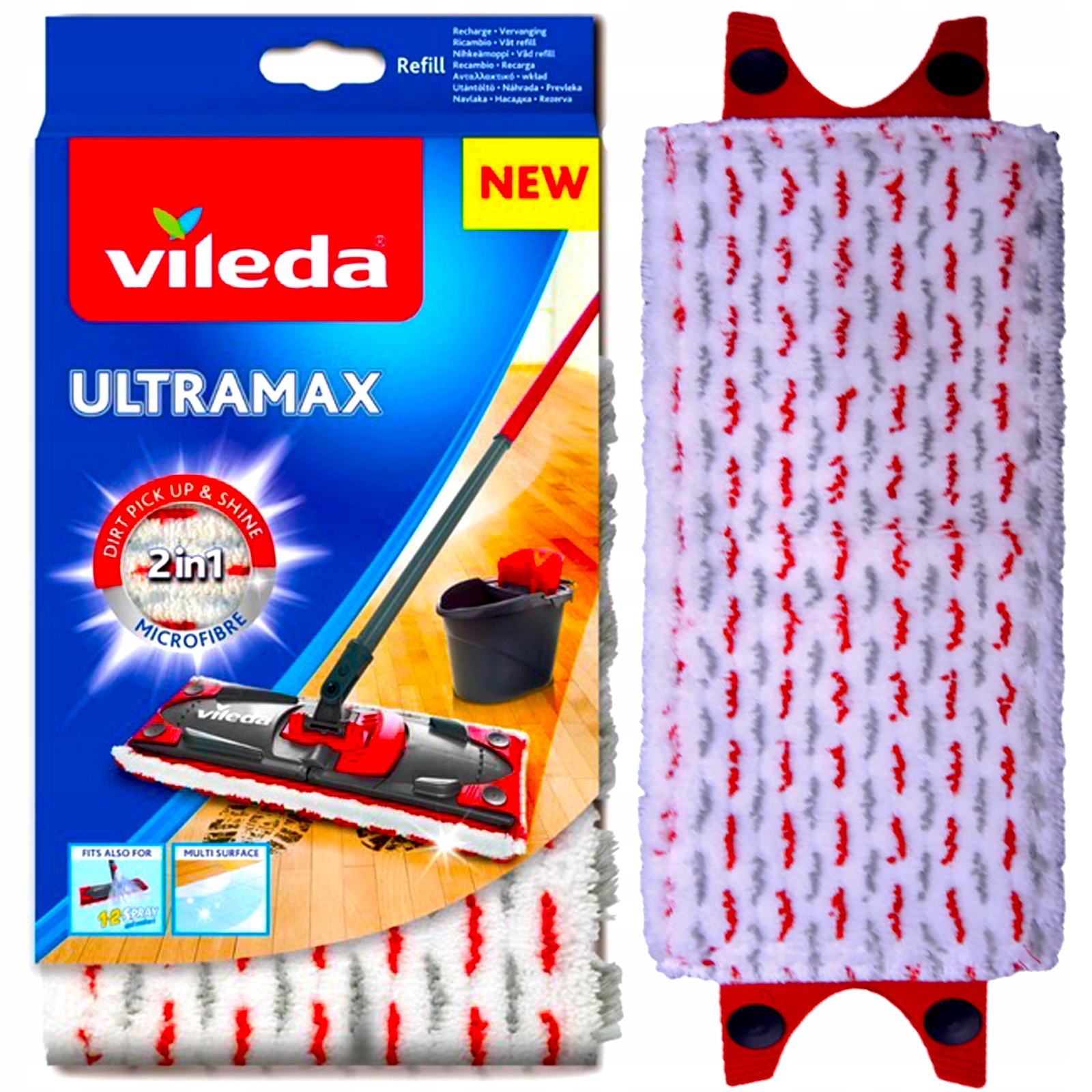 

Vileda Wkład Mopa Ultramax Ultramat Turbo 2in1