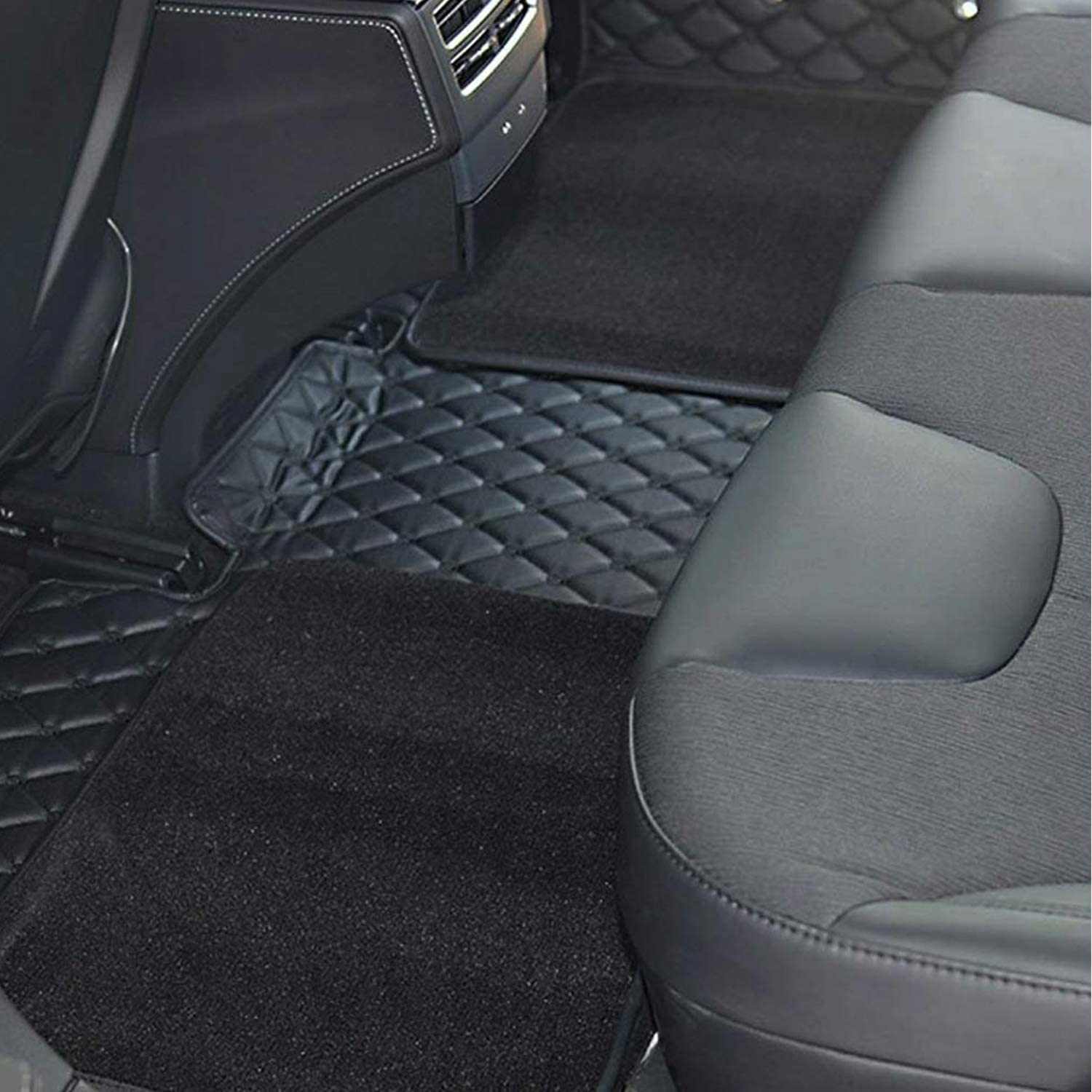 TESLA Dywaniki Samochodowe Skóra + Welur komplet Producent Inny