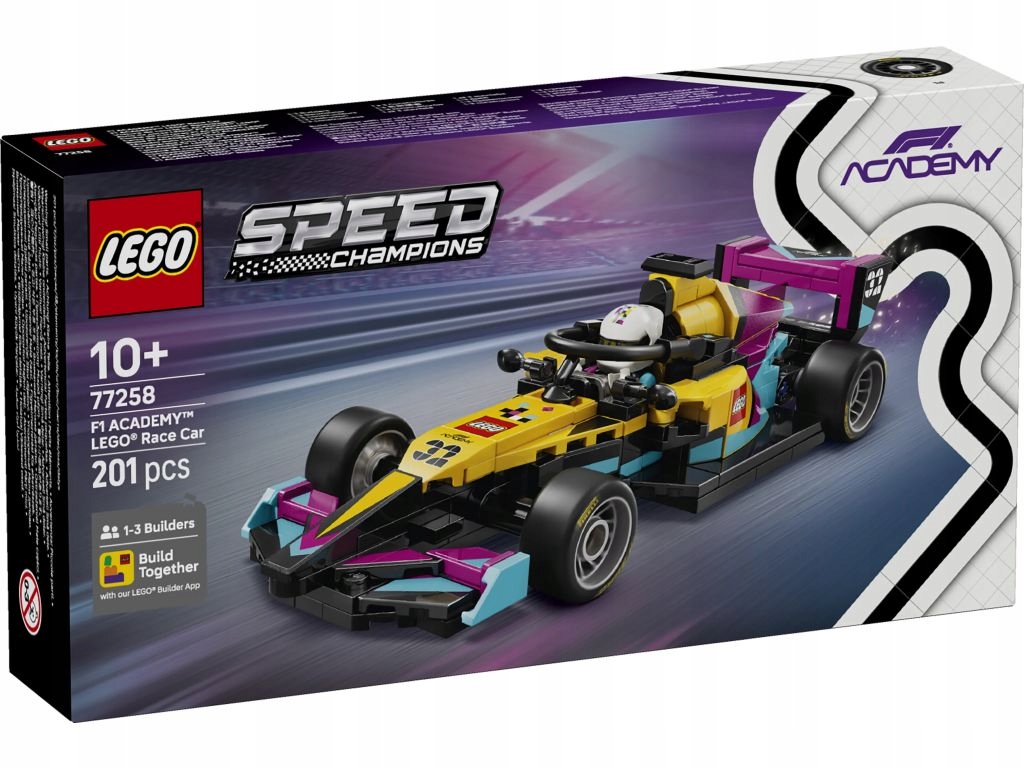 Lego 77258 Speed Champions Formule F1 Academy Lego