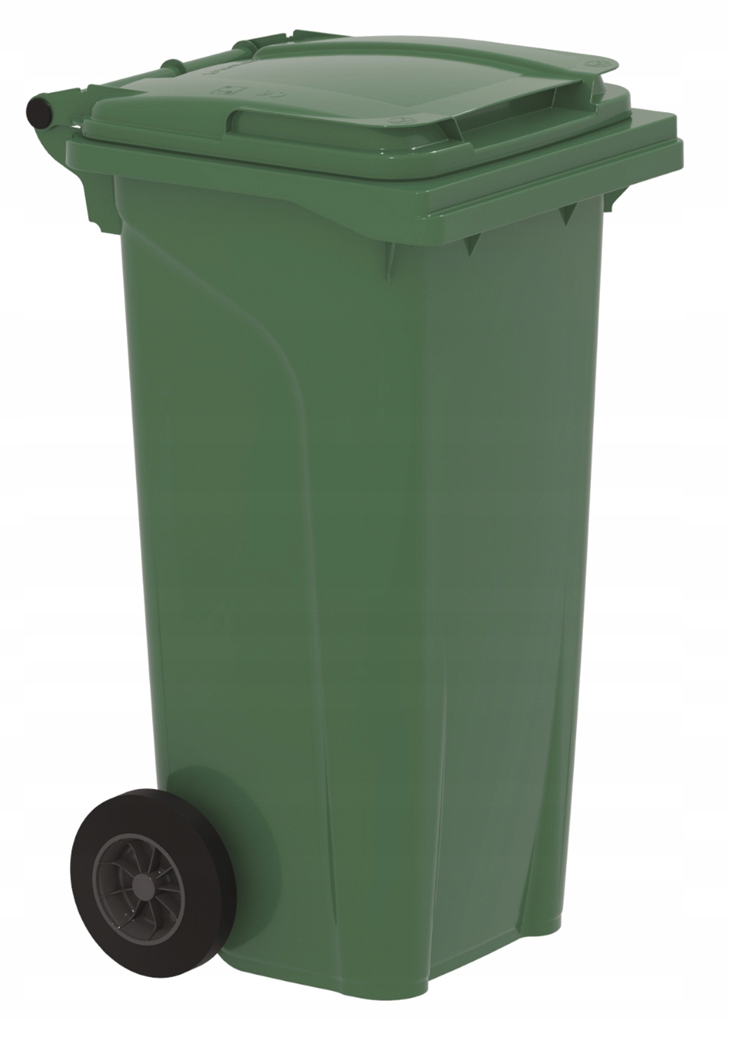 Nádoba New 120 l zelená na odpadky s poklopem a kolečky