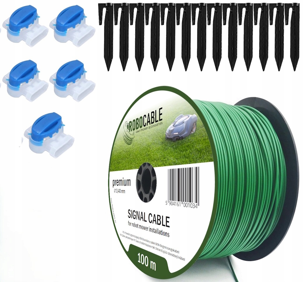 Kabel pro omezení sekačky Sada 100 m Robocable 3,4 mm