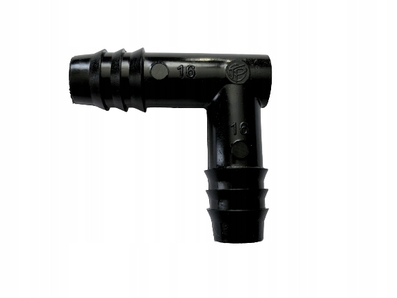 

Kolano wsiskane linii kroplującej 16mm Ldpe Pe