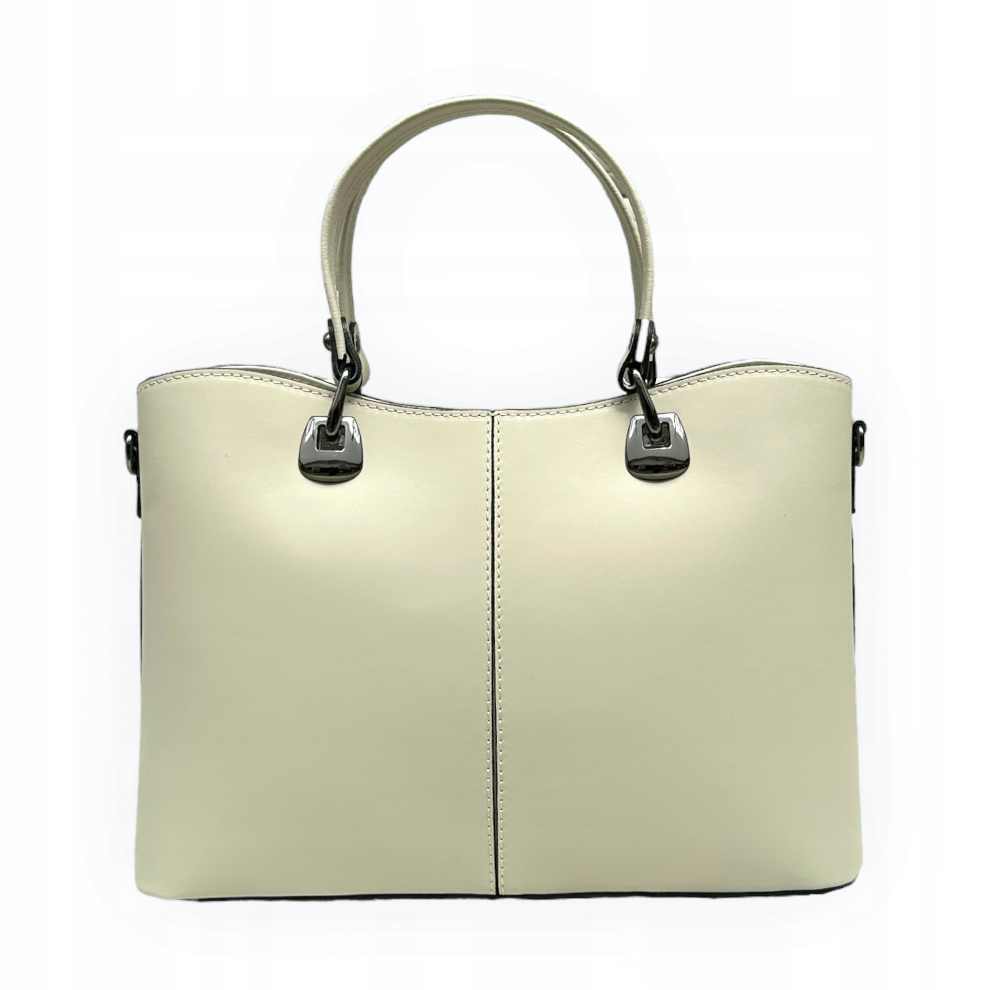 Dámská kabelka z přírodní kůže Valentina Béžová