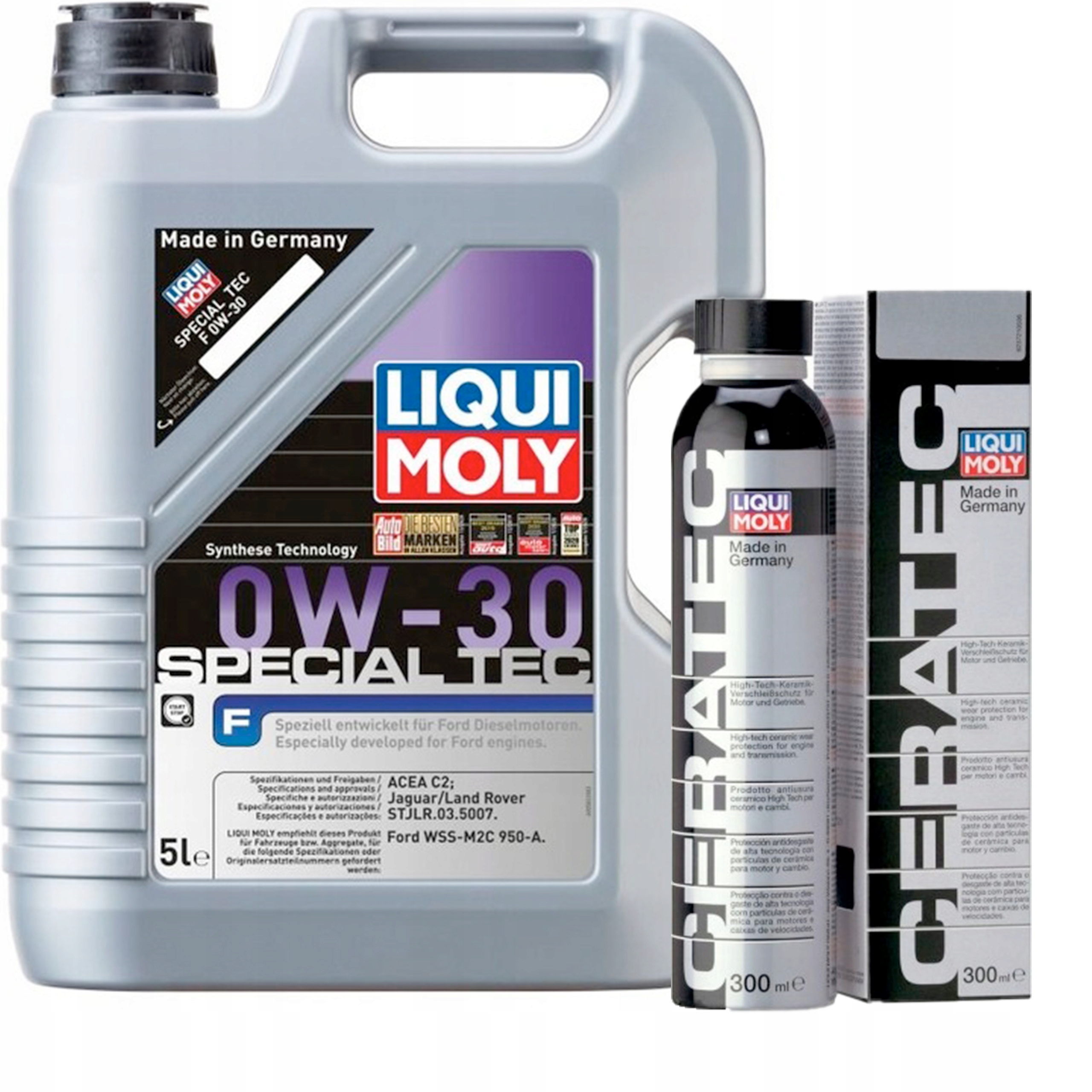 Liqui Moly 8903 Olej Silnikowy F 0W30 5l + CeraTec