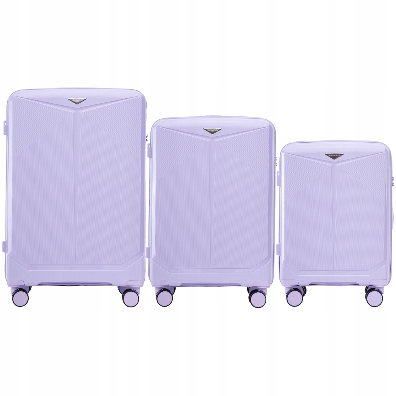 Sada 3 cestovních kufrů Wings s Tsa zámkem na 4 kolečkách, sada XXL