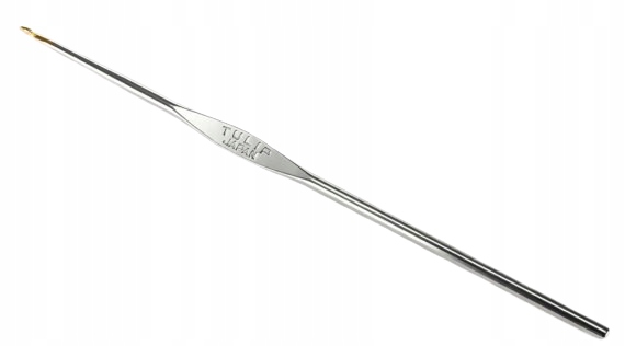Japońskie szydełko Tulip 1,6 mm rozmiar 1 metalowe