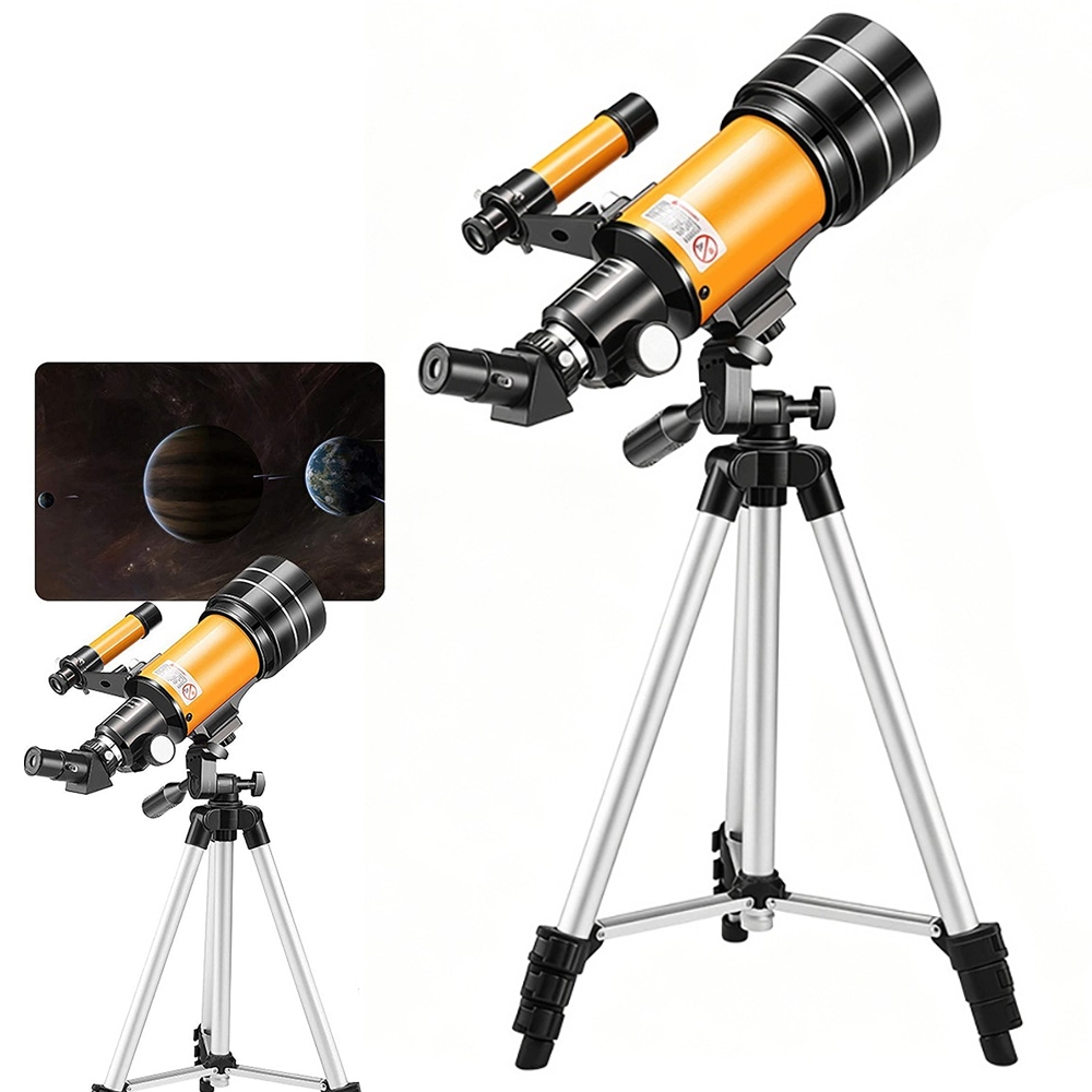 Astronomický Dalekohled Pro Pozorování Měsíce A Planet Jako Dárek